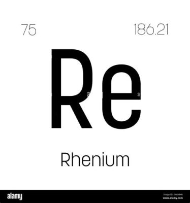  Rhenium: A Heavy Metal Heavyweight for Superalloys and Catalysts!